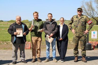 Olaf Willert, Martin Aust, Hannes Flindt, Ann-Kristin Barth, Kommandant Ralf Stachowiak.