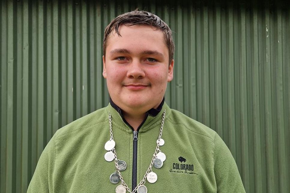 Jugendkönig Julien Bock.