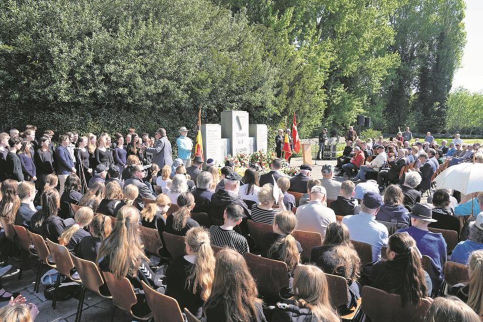 Zu den Gästen gehörten auch viele Schülerinnen und Schüler der Neustädter Schulen.
