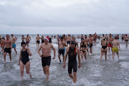 Wer es geschafft hatte, kam strahlend wieder raus.