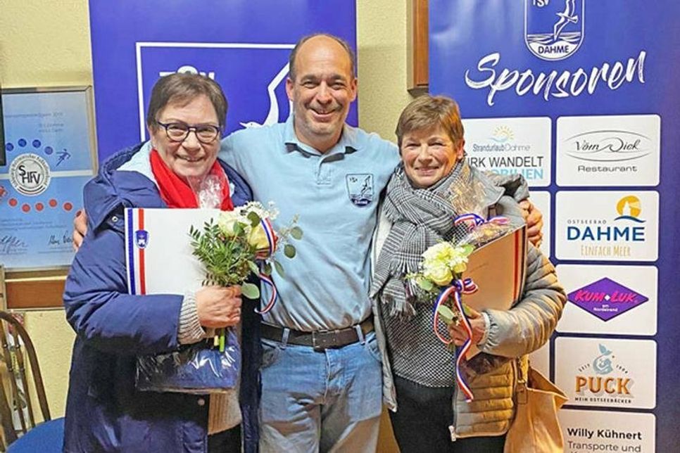 v.lks. Magret Westphal, Andrew Bednarzik, Brigitte Severin