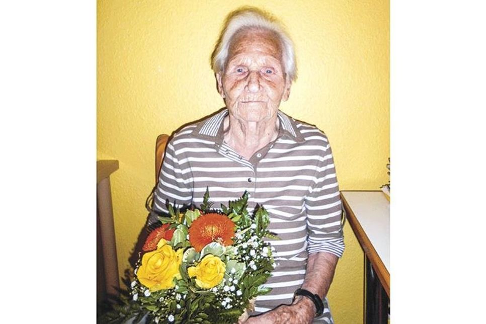 Else Frick feierte jetzt ihren 100. Geburtstag in der Kurpark-Residenz in Haffkrug.