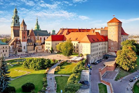 Das imposante Wawel-Schloss in Krakau war früher Sitz der polnischen Könige. FOTO: Fotolia/TTSTUDIO.