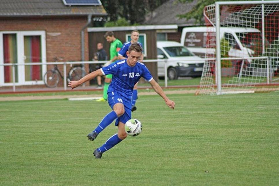 Daniel Kolbe sorgte für die erste Führung der Preetzer.