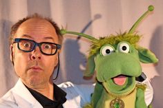 Professor Dr. Dingeldein mit "Grumpf".