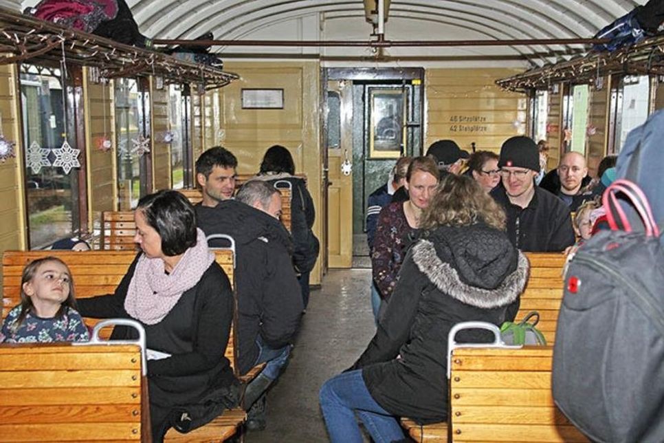Ein warmer Platz im Waggon Nr. 26