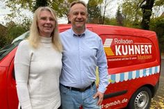 Michaela und Oliver Klaas beraten ihre Kunden freundlich und kompetent bei der Auswahl von Markisen und Rollladen aller Art.