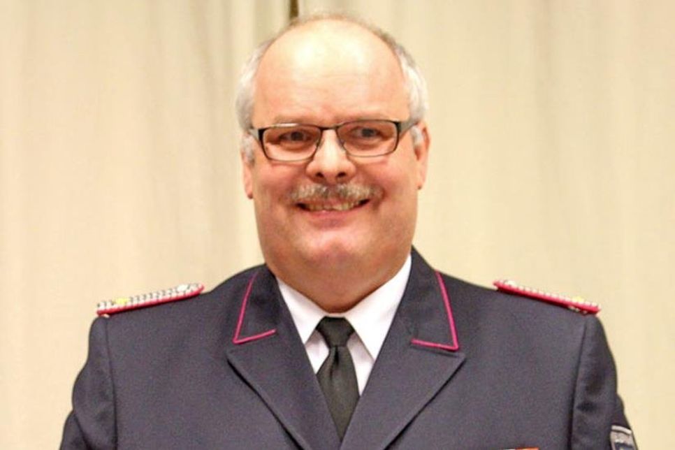 Wehrführer Frank Schütt