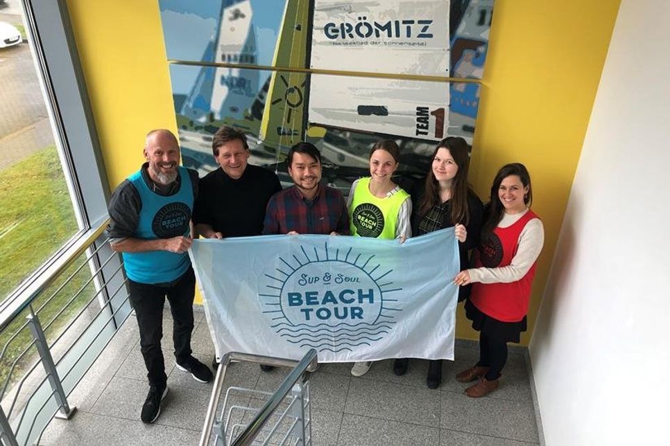 Ob Jung oder Alt, Anfänger, Fortgeschrittener oder Profi - die „Sup &amp; Soul Beach Tour“ bringt jeden, der möchte, auf die Ostsee.