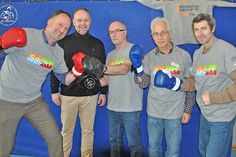 v.l.n.r.: Bürgermeister Stadt Preetz - Björn Demmin, Spartenleiter und Lizenztrainer des Boxclub Preetz - René Küpper, ?1. Vorsitzende der FT-Preetz - Ralf Löhndorf, Kreisjugendsportwart Plön - Ronald Senser und Projektbetreuer des Landessportverbandes SH - Roman Wagner.?