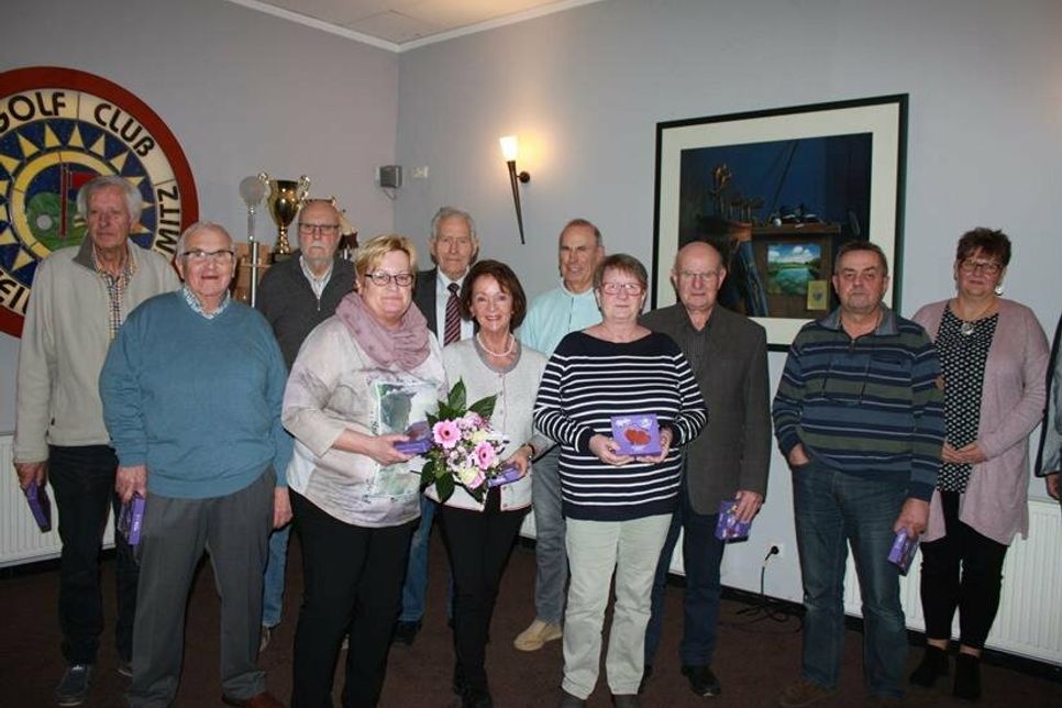 Besondere Ehrung: 30 Jahre Herzsportgruppe.