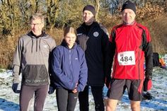 Peter Massny, Pia Feline Loors, Andreas Boller und Wolf Reimer (v. lks.).