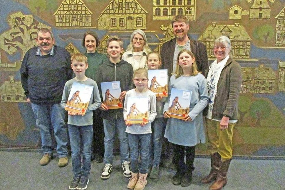 Die fünfköpfige Jury war von den Leistungen der fünf Schüler sehr angetan.