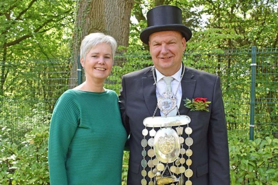 Hinter Angelika und Christian Bruschkat liegt ein ereignisreiches Königsjahr mit vielen schönen Erfahrungen und persönlichen Highlights
