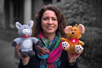 Nina Hammer, Regionaldirektorin der Förde Sparkasse Schönberg, unterstützte die Aktion.