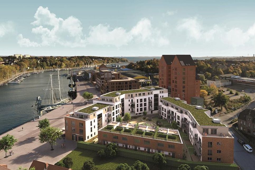 Das Hospitalquartier Neustadt als Außenansicht.