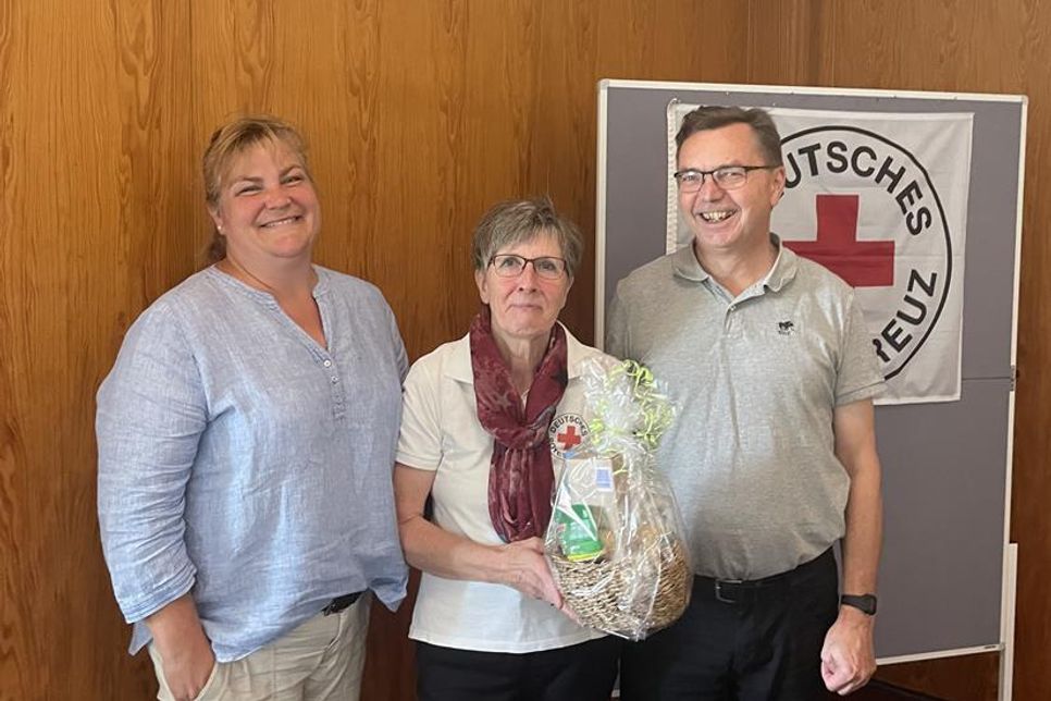 Mirka Schöning, Ingrid Graaf und Dirk Sarau (v. lks.).