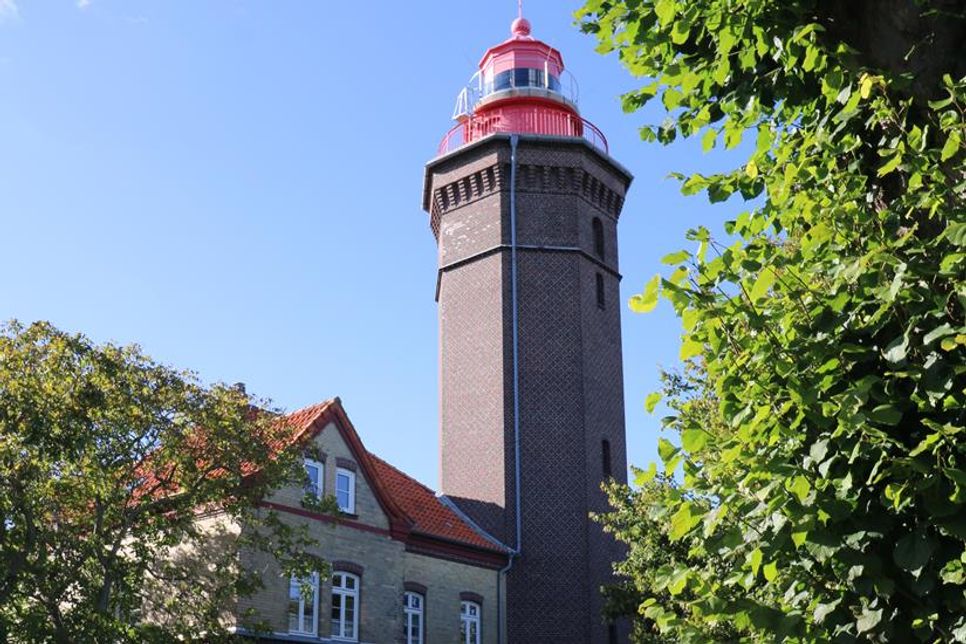 Bei den Führungen gibt es Wissenswertes rund um den Leuchtturm Dahmeshöved.