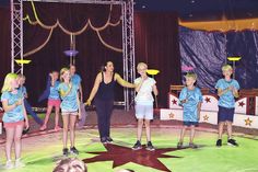 Im Mitmach-Zirkus „Zaretti“ präsentierten Kids und Teens eine Woche lang ihr Können in der Manege. (Foto: René Kleinschmidt)