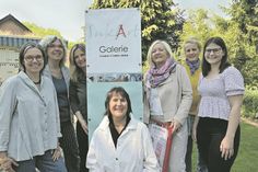 Die Organisatoren und Teilnehmer der Ateliertage laden zu einer Rundreise zu den Ateliers und Werkstätten der Holsteinischen Schweiz ein (v. l.): Stephanie Krämer (Eutin), Barbara Wolf (Plön), Caroline Backmann (TZHS), Susann Kasten-Jerke (Ascheberg), Sabine Könneker (Plön) und Nele Drews (Projektkoordinatorin)