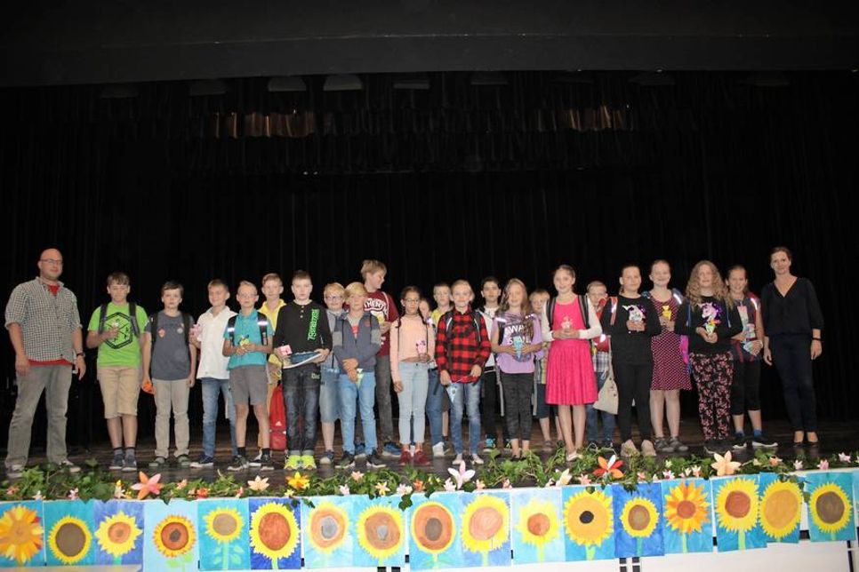 Die Klasse 5b.