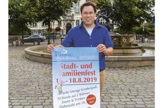 Timo Michaelsen, Leiter des Amtes für Bildung, Sport, Soziales und Kultur, hat ein richtiges dickes Veranstaltungspaket für das bevorstehende Festwochenende geschnürt.