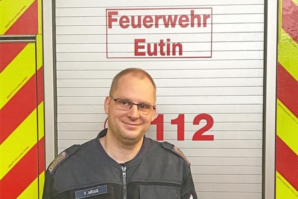 Pressesprecher der Freiwilligen Feuerwehr Eutin: Florian Wrage.