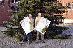 Die Organisatoren des Adventsmarktes, Denise Daude-Oster und Thomas Alberin, freuen sich auf viele Besucher am 3. Advent. (Foto: hfr)