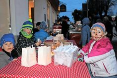 Basteln und Kinderschminken bei Kerzenschein machte den Kleinen besonders viel Spaß.