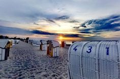 Corinna Bötcher hat diese traumhafte Lichtstimmung am Strand von Heiligenhafen fotografiert.