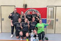 Das siegreiche Damen-Team von Fortuna Bösdorf.
