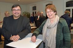 Der neue Vorsitzende des Plöner Vereins Stadtmarketing Axel Schümann und Stellvertreterin Dr. Birgit Böhnke.