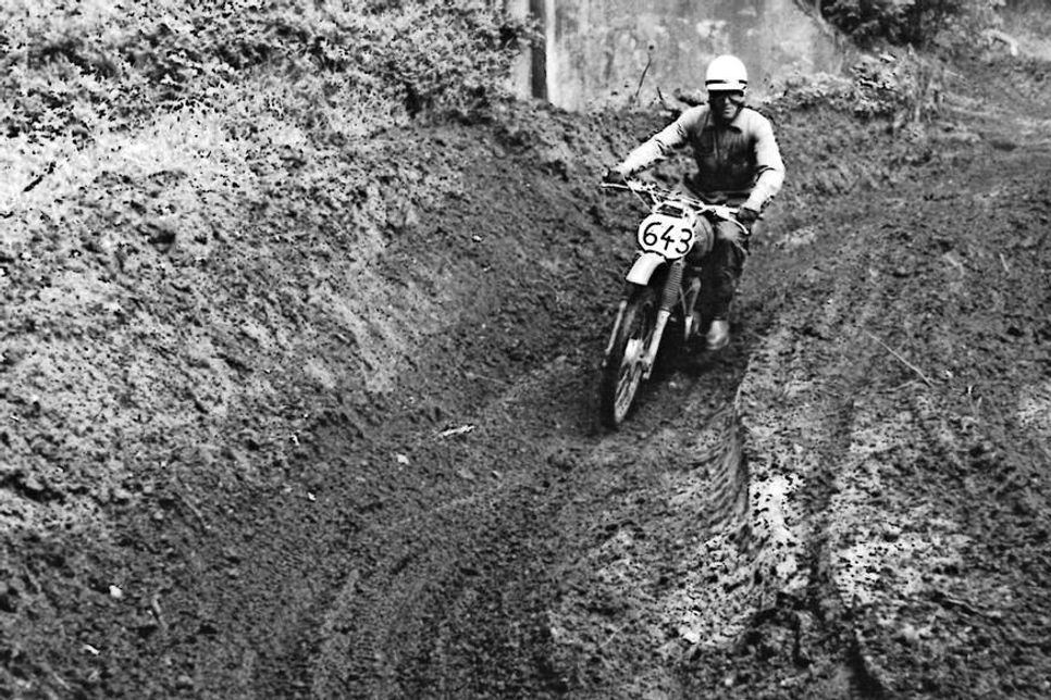 Johannes Schnoor 1967 im Harz.