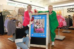 Sabine Niemann, Kirsten Köhn und Mona Wiechmann (v. re.) sind das Orga-Team der Ladies Night.
