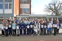 Die geehrten Sportler der Gemeinde Lensahn.