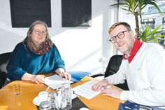Klimaschutzmanagerin Regine Maaß und Bürgermeister Sven Partheil-Böhnke berichteten dem „reporter“ über die Ergebnisse der Klausurtagung.