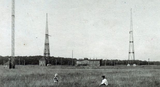 Pelzerhakens Funktürme 1922.