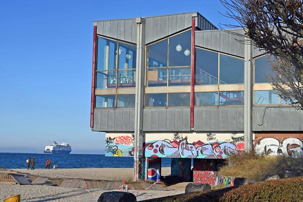 Das Hallenbad in Laboe.