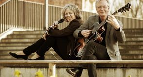 Anette Lübke mit Sebastian Strack.