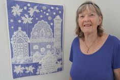 Gabriele Reher präsentiert noch bis Ende August ihre Bilder in der Stadtbücherei.