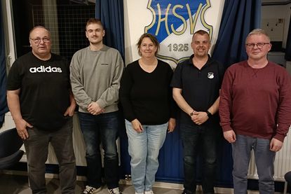 Der neue Vorstand des „kleinen HSV“.