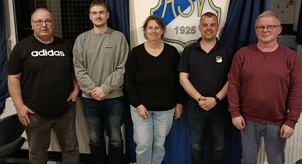 Der neue Vorstand des „kleinen HSV“.