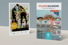 Die beliebten Veranstaltungskalender „OSKA“ für Mai und „EVA“ für Mai und Juni.