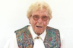 Anna Marie Greve freute sich über die Gratulanten.