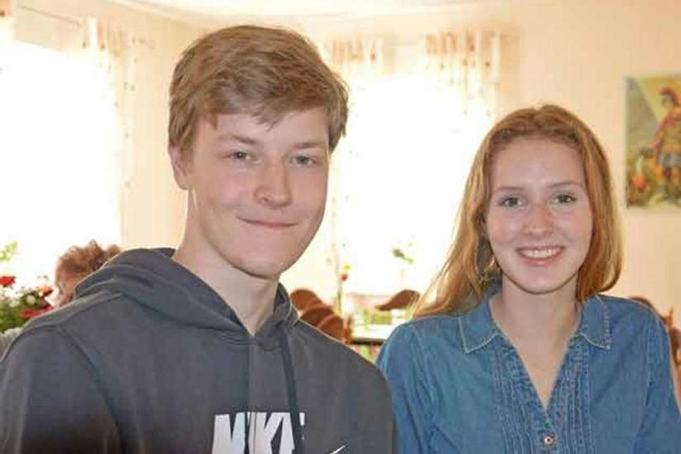 Jonas Bohnhof und Amelie Bourvé