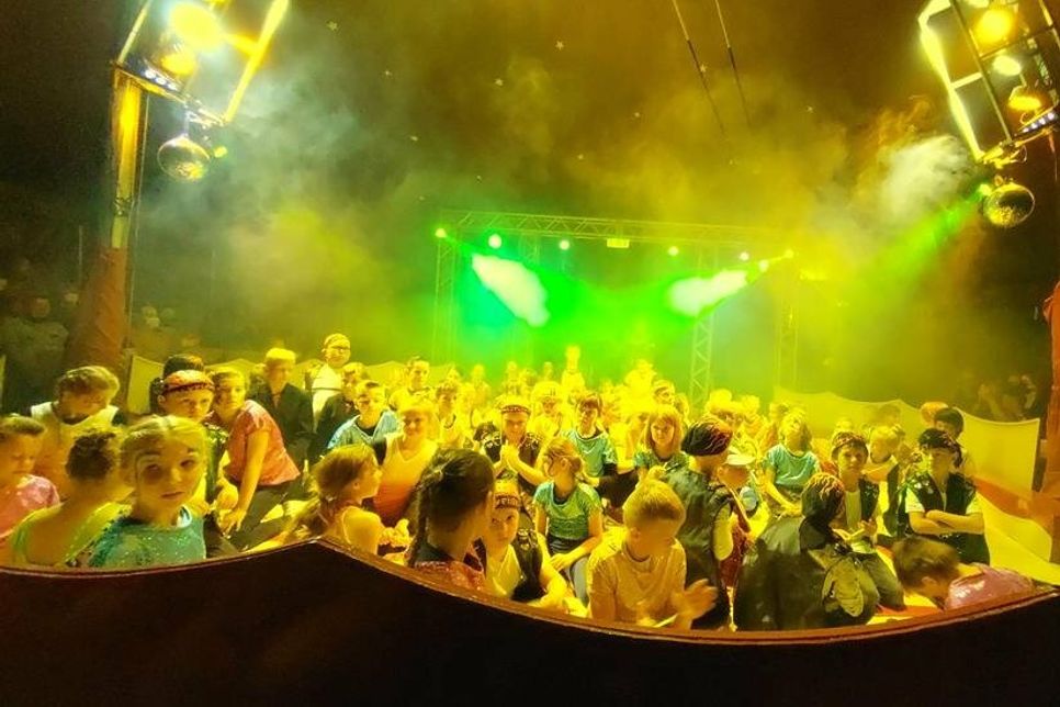 Die Grundschüler verbrachten eine aufregende Schulwoche im Zirkus Zaretti.