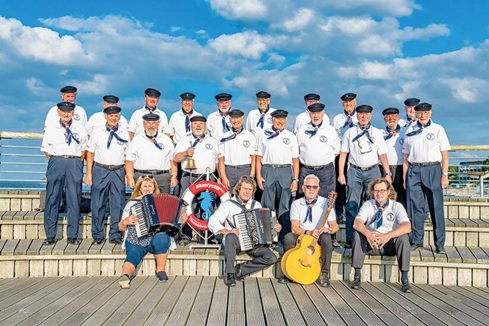 Der Shantychor Timmendorfer Strand gibt am kommenden Sonntag ein Benefizkonzert für den Orgelneubau in der Niendorfer Petri-Kirche.