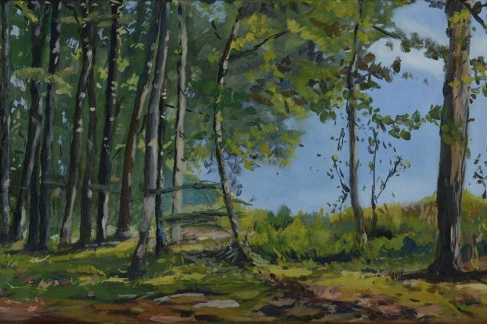 Waldlichtung 2020 von Susanne Cromwell.