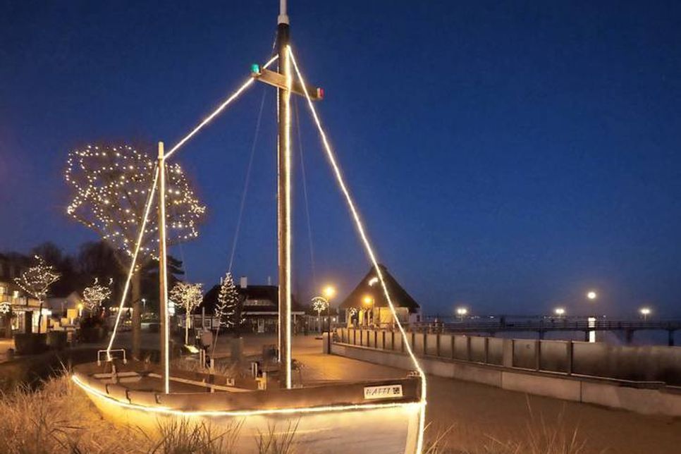 1.000 Lichter sorgen für ein beeindruckende Flair in Haffkrug. Foto: TALB