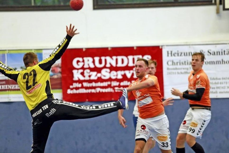 Preetzer Abwehr oftmals zu offen.